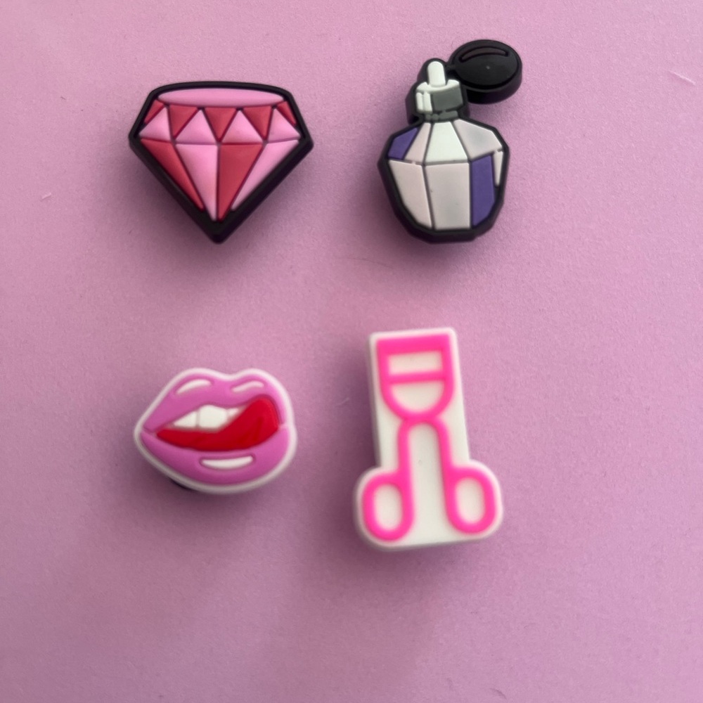 Colorful Shoe Charms Set